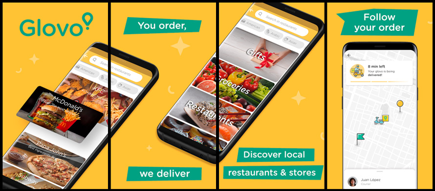 Glovo foods deals